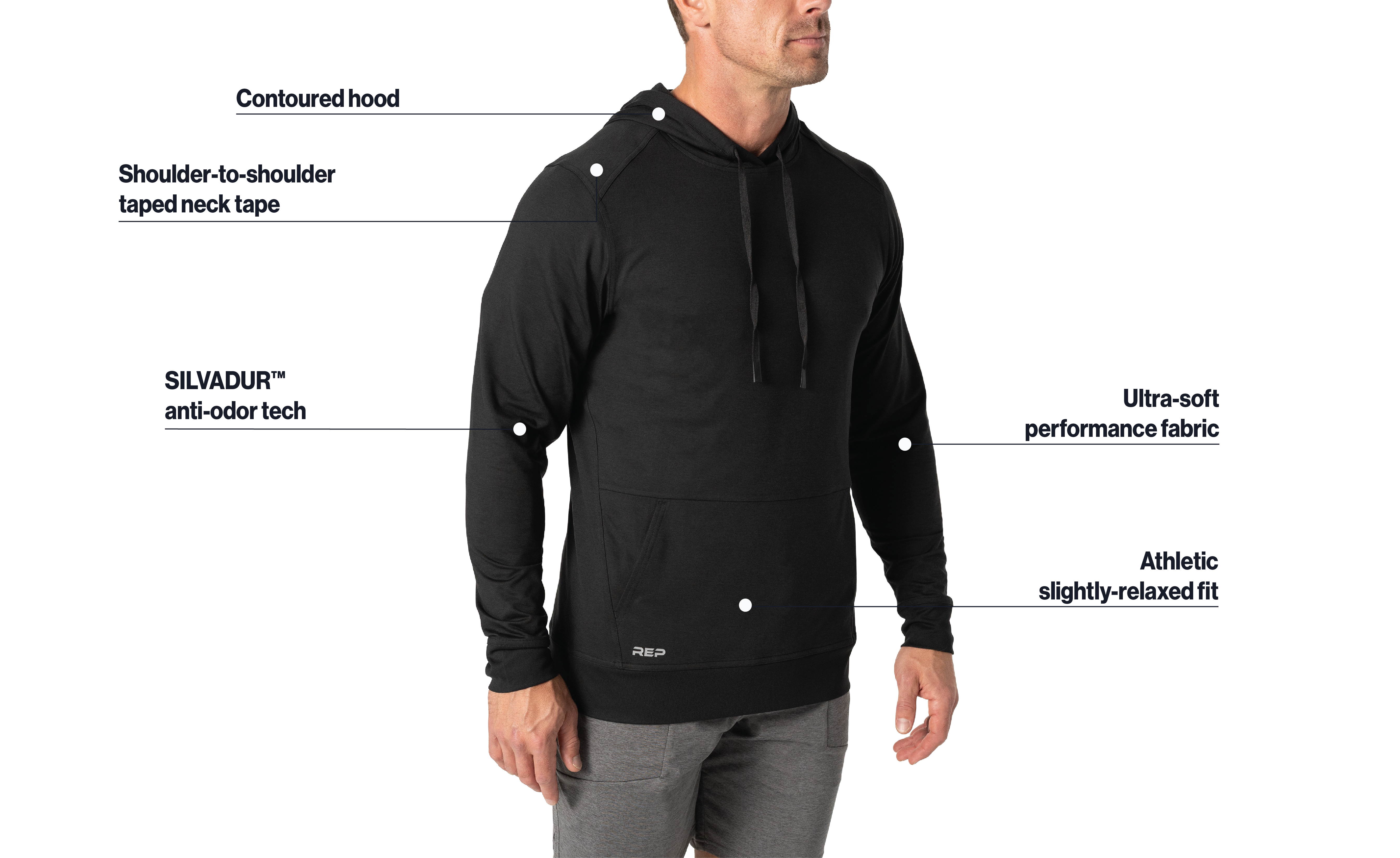Men's Apollo Hoodie Informational